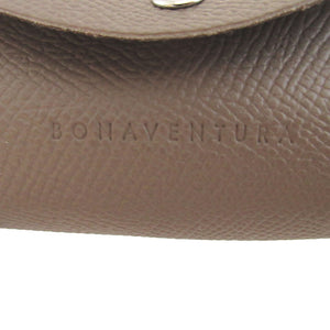 新品同様 ボナベンチュラ BLIN2-ET レザー エトゥープ ミニポーチ リップスティックケース 0143【中古】BONAVENTURA