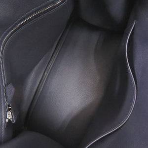 未使用 エルメス バーキン30 トゴ ブルーニュイ シルバー金具 Z刻印(2021年製) ハンドバッグ 0175【中古】HERMES