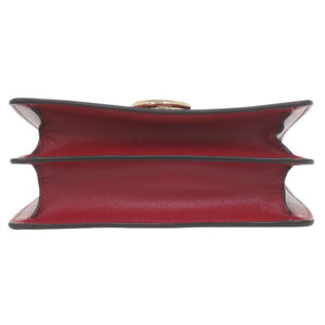 新品同様 カルティエ ミニバッグ パンテールC L1002326 レザー レッド ハンドバッグ 赤 0257【中古】CARTIER