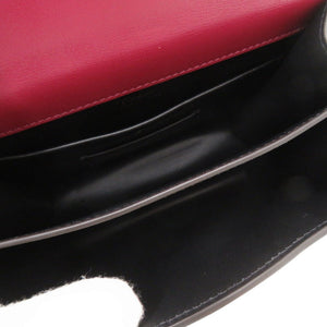 新品同様 カルティエ ミニバッグ パンテールC L1002326 レザー レッド ハンドバッグ 赤 0257【中古】CARTIER