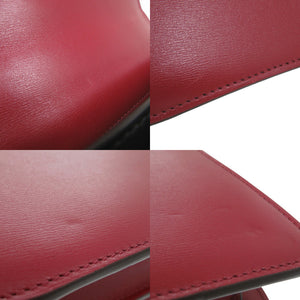 新品同様 カルティエ ミニバッグ パンテールC L1002326 レザー レッド ハンドバッグ 赤 0257【中古】CARTIER