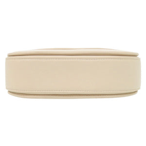 美品 ジルサンダー コイン バッグ ミディアム レザー ライトベージュ ショルダーバッグ 0301【中古】JIL SANDER
