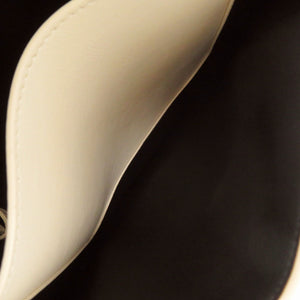 美品 ジルサンダー コイン バッグ ミディアム レザー ライトベージュ ショルダーバッグ 0301【中古】JIL SANDER