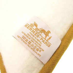未使用 エルメス ネックピロー アトモス カシミヤ セザム 0325【中古】HERMES