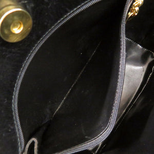 サルヴァトーレフェラガモ AQ214780 レザー ブラック ショルダーバッグ 黒 0346【中古】Salvatore Ferragamo