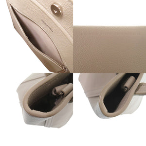 美品 バレンシアガ 2WAY エブリデイ スモール ノースサウス 672791 レザー ベージュ トートバッグ 0353【中古】BALENCIAGA