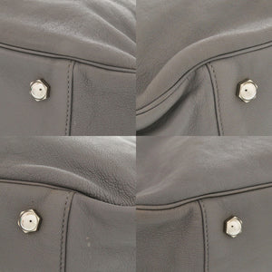 イヴ サンローラン ローディ 228840 レザー グレー ワンショルダーバッグ 0362【中古】YVES SAINT LAURENT