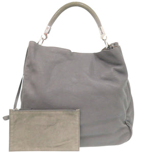 イヴ サンローラン ローディ 228840 レザー グレー ワンショルダーバッグ 0362【中古】YVES SAINT LAURENT