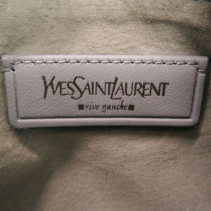 イヴ サンローラン ローディ 228840 レザー グレー ワンショルダーバッグ 0362【中古】YVES SAINT LAURENT