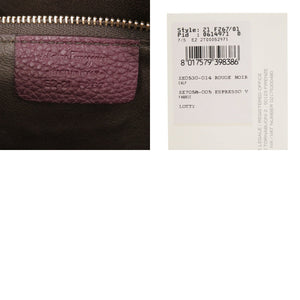 美品 サルヴァトーレフェラガモ LOTTY ガンチーニ EZ21 F267 レザー パープル トートバッグ 0395【中古】Salvatore Ferragamo