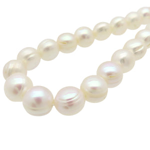 高島屋 淡水パール 10.5mm ネックレス パール/シルバー パールホワイト 0405【中古】 アクセサリー