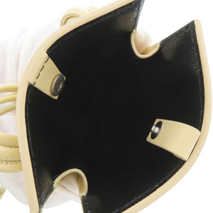 新品同様 ジルサンダー タングル フォンケース J25VL0005 レザー イエロー ショルダーバッグ 黄 0441【中古】JIL SANDER