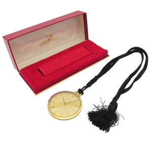 オメガ デビル 131.1746 手巻き Cal.1035 懐中時計 ゴールドカラー 0515【中古】OMEGA