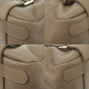 デルボー サンジェルマン 2WAY レザー グレージュ ハンドバッグ 0542【中古】DELVAUX