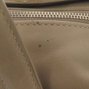 デルボー サンジェルマン 2WAY レザー グレージュ ハンドバッグ 0542【中古】DELVAUX
