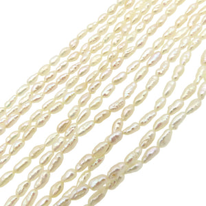 美品 ケシ パール 3連 ロング ネックレス ネックレス パール/シルバー 0579【中古】 レディース