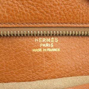 エルメス ギャロップ ブッフル ブラウン ゴールド金具 ガーメントバッグ ガーメントケース 茶 0587【中古】HERMES