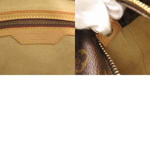 ベタなし 美品 ルイ ヴィトン ルコ モノグラム M51155 トートバッグ LV 0589【中古】LOUIS VUITTON