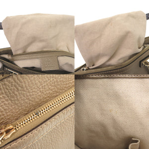 美品 グッチ ベラ 282300 レザー ゴールド 2WAY ハンドバッグ ショルダーバッグ 0629【中古】GUCCI