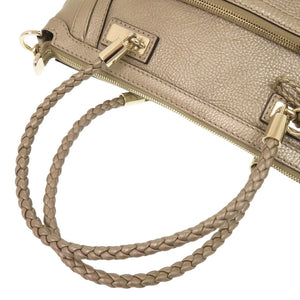 美品 グッチ ベラ 282300 レザー ゴールド 2WAY ハンドバッグ ショルダーバッグ 0629【中古】GUCCI