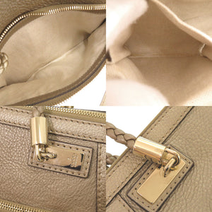 美品 グッチ ベラ 282300 レザー ゴールド 2WAY ハンドバッグ ショルダーバッグ 0629【中古】GUCCI