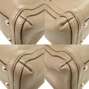 美品 グッチ ベラ 282300 レザー ゴールド 2WAY ハンドバッグ ショルダーバッグ 0629【中古】GUCCI