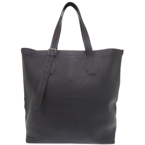 美品 ダンヒル チルターン レザー ネイビー トートバッグ 0644【中古】Dunhill