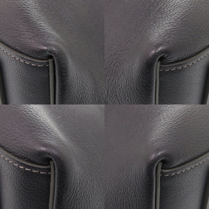 美品 ダンヒル チルターン レザー ネイビー トートバッグ 0644【中古】Dunhill
