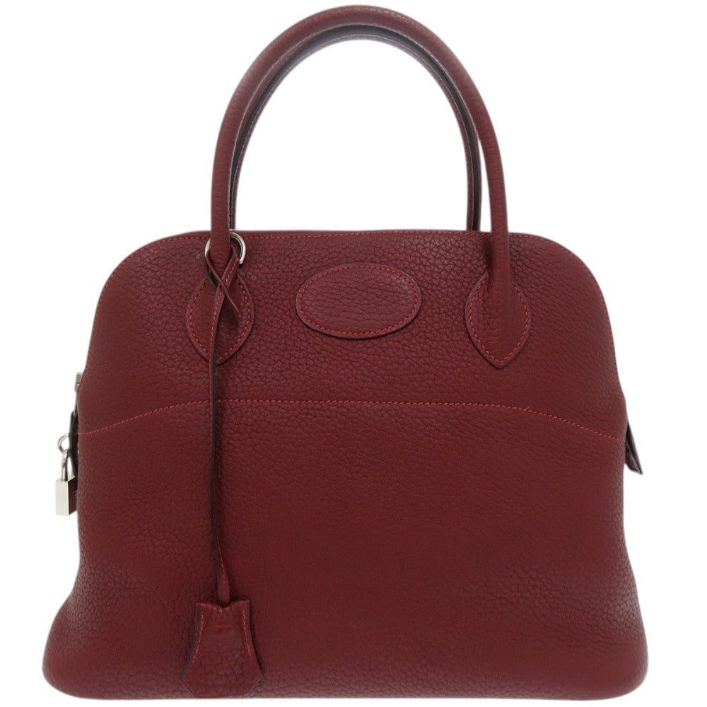 美品 エルメス
 ボリード31 ハンドバッグ
 トリヨンクレマンス ルージュアッシュ □M刻印 0656
【中古】HERMES レディース