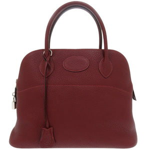 美品 エルメス
 ボリード31 ハンドバッグ
 トリヨンクレマンス ルージュアッシュ □M刻印 0656
【中古】HERMES レディース