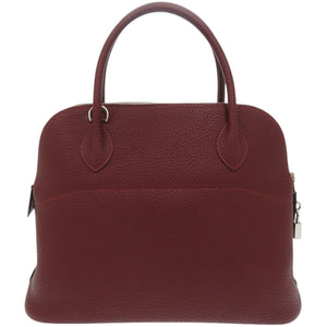 美品 エルメス
 ボリード31 ハンドバッグ
 トリヨンクレマンス ルージュアッシュ □M刻印 0656
【中古】HERMES レディース