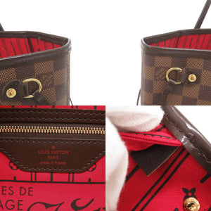 未使用 ルイ ヴィトン ネヴァーフルPM ダミエ N51109 スリーズ トートバッグ LV 0679【中古】LOUIS VUITTON