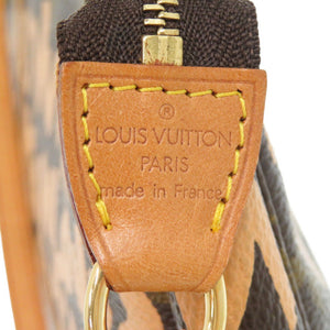 美品 ルイ ヴィトン モノグラム グラフィティ ポシェット アクセソワ―ル ピーチ M92193 ハンドバッグ LV 0711【中古】LOUIS VUITTON