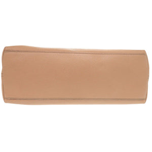 美品 グッチ ソーホー インターロッキングG 536196 レザー ベージュ チェーンショルダー トートバッグ 0788【中古】GUCCI