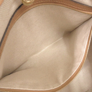 美品 グッチ ソーホー インターロッキングG 536196 レザー ベージュ チェーンショルダー トートバッグ 0788【中古】GUCCI