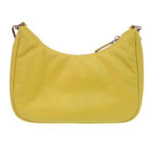 美品 プラダ
 Re-Edition 2005 1BH204 2DYI ショルダーバッグ
 レザー/パテッドナッパレザー イエロー 0822
【中古】PRADA レディース