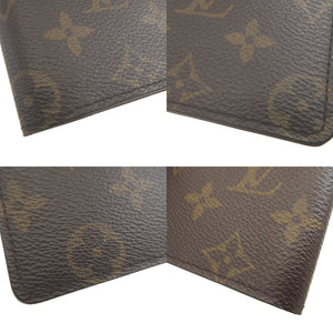 美品 ルイヴィトン M60905 モノグラム ポルトビエ カルト ブルー 名刺入れ カードケース 1010【中古】LOUIS VUITTON