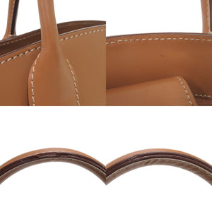 トッズ ロゴ レザー ブラウン 2WAY ハンドバッグ ショルダーバッグ 茶 1100【中古】TOD’S