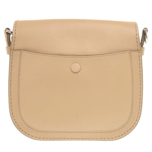 美品 トッズ ダブルT レザー ベージュ ショルダーバッグ 1101【中古】TOD’S