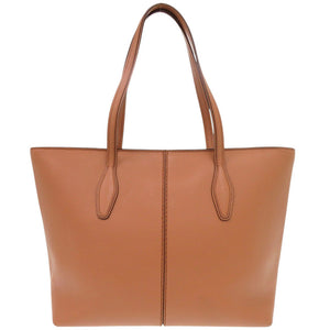 美品 トッズ JOY ジョイ レザー ブラウン トートバッグ 1102【中古】TOD’S