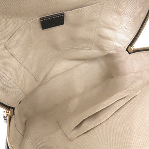 グッチ ソーホー インターロッキングG 536192 レザー ブラック リュック バックパック 黒 1210【中古】GUCCI
