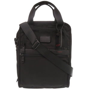 美品 トゥミ アルファ2 ミディアム トラベル トート バリスティックナイロン ブラック 2WAY トートバッグ 黒 1273【中古】TUMI メンズ