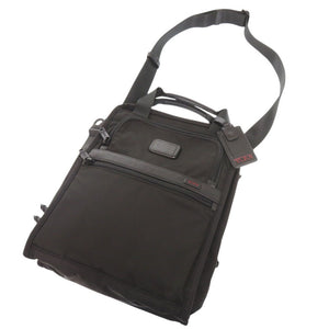 美品 トゥミ アルファ2 ミディアム トラベル トート バリスティックナイロン ブラック 2WAY トートバッグ 黒 1273【中古】TUMI メンズ