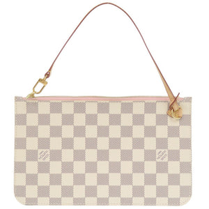 美品 ルイ ヴィトン ネヴァーフルポーチ MM/GM用 ダミエアズール ローズバレリーヌ ポーチ LV 1281【中古】LOUIS VUITTON