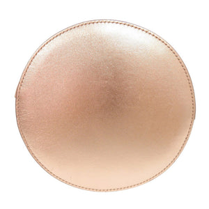 美品 ジルサンダー Soft Drawket SM バケットバッグ 巾着 レザー ピンクゴールド 2WAY ハンドバッグ ショルダーバッグ 1338【中古】JIL SANDER