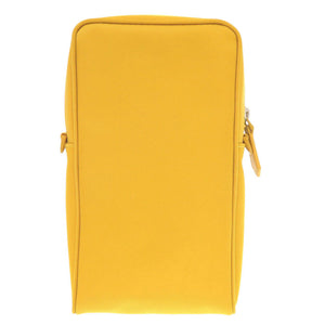 美品 フェンディ バゲット フォンポーチ 7AS056 ナイロン イエロー ショルダーバッグ 1373【中古】FENDI