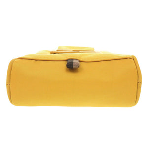 美品 フェンディ バゲット フォンポーチ 7AS056 ナイロン イエロー ショルダーバッグ 1373【中古】FENDI