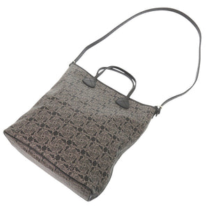 セリーヌ サルキー PVC レザー ブラック 2WAY トートバッグ 1457【中古】CELINE