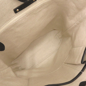 セリーヌ サルキー PVC レザー ブラック 2WAY トートバッグ 1457【中古】CELINE