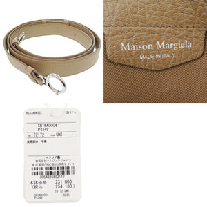 美品 メゾン マルジェラ 5AC SB1WA0004 2WAY レザー ベージュ ハンドバッグ 1492【中古】Maison Margiela